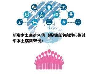 新增本土确诊56例（新增确诊病例86例其中本土病例55例）